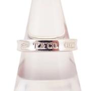 Pre-owned Silver rings Tiffany & Co. Pre-owned , Gray , Dames