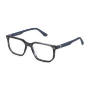 Blauwe Plastic Frames met Wijzerplaat Police , Blue , Heren