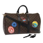 Pre-owned Canvas louis-vuitton-bags Louis Vuitton Vintage , Brown , Da...