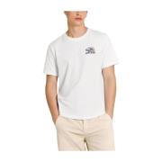 Urban Grafisch T-shirt Arshine Pepe Jeans , White , Heren