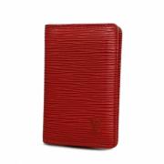 Pre-owned Fabric wallets Louis Vuitton Vintage , Red , Dames