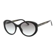 Grijze Glazen Plastic Frame Zonnebril Marc Jacobs , Black , Dames