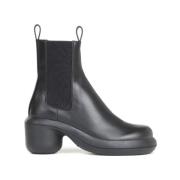 Zwarte Laarzen, Katoenmix Jil Sander , Black , Dames