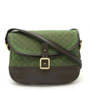 Pre-owned Canvas crossbody-bags Louis Vuitton Vintage , Green , Dames