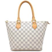 Pre-owned Canvas louis-vuitton-bags Louis Vuitton Vintage , Beige , Da...