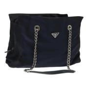 Pre-owned Nylon prada-bags Prada Vintage , Blue , Dames