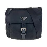 Pre-owned Canvas prada-bags Prada Vintage , Black , Dames