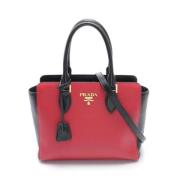 Pre-owned Leather prada-bags Prada Vintage , Red , Dames