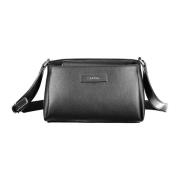 Zwarte Dames Schoudertas met Logo Calvin Klein , Black , Dames