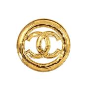 Pre-owned Fabric chanel-jewelry Chanel Vintage , Yellow , Unisex