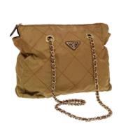 Pre-owned Fabric prada-bags Prada Vintage , Brown , Dames