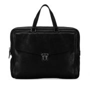 Pre-owned Leather prada-bags Prada Vintage , Black , Dames