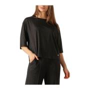 Zwarte Tee Tash O-Ss Soni MOS Mosh , Black , Dames