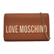 Stijlvolle Dameshandtas van Moschino Love Moschino , Brown , Dames