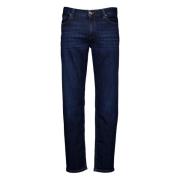 Blauwe Jeans Stijlvol Model Alberto , Blue , Heren