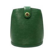 Pre-owned Leather louis-vuitton-bags Louis Vuitton Vintage , Green , D...