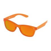 Vintage Arancio Zonnebril met oud glas Police , Orange , Unisex