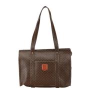 Pre-owned Canvas handbags Celine Vintage , Brown , Dames