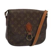 Pre-owned Canvas louis-vuitton-bags Louis Vuitton Vintage , Brown , Da...