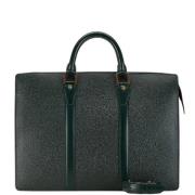 Pre-owned Leather louis-vuitton-bags Louis Vuitton Vintage , Green , H...