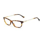 Bruine Acetaatframes met Havana-wijzerplaat Jimmy Choo , Brown , Dames