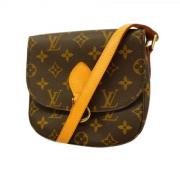 Pre-owned Fabric louis-vuitton-bags Louis Vuitton Vintage , Brown , Da...