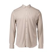 Jersey Shirt Lange Mouw Taupe Armani Exchange , Beige , Heren