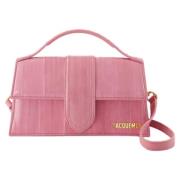 Leather handbags Jacquemus , Pink , Dames