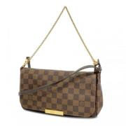 Pre-owned Fabric louis-vuitton-bags Louis Vuitton Vintage , Brown , Da...