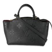 Pre-owned Leather louis-vuitton-bags Louis Vuitton Vintage , Black , D...