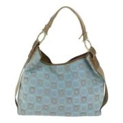 Pre-owned Canvas shoulder-bags Salvatore Ferragamo Pre-owned , Blue , ...