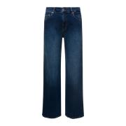 Geëmbosseerde Denim Jeans Chiara Ferragni Collection , Blue , Dames