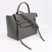 Pre-owned Leather handbags Celine Vintage , Gray , Dames