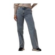 Lichtblauwe Straight Leg Jeans Y.a.s , Blue , Dames