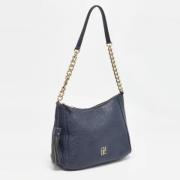 Pre-owned Leather shoulder-bags Carolina Herrera Pre-owned , Blue , Da...