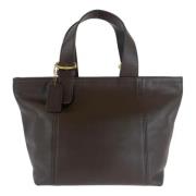 Pre-owned Leather handbags Coach Pre-owned , Brown , Dames