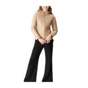 Waterafstotende Donsjas met Capuchon Jott , Beige , Dames