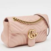 Pre-owned Leather gucci-bags Gucci Vintage , Pink , Dames