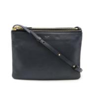 Pre-owned Leather celine-bags Celine Vintage , Black , Dames