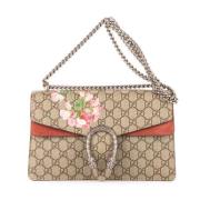 Pre-owned Canvas gucci-bags Gucci Vintage , Beige , Dames