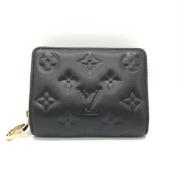 Pre-owned Canvas wallets Louis Vuitton Vintage , Black , Dames