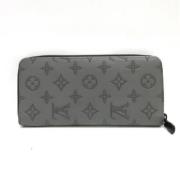 Pre-owned Canvas wallets Louis Vuitton Vintage , Gray , Heren