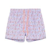 Lila Zeilkleding met Aperol Spritz Print MC2 Saint Barth , Purple , He...