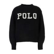 Truien Zwart Ralph Lauren , Black , Dames