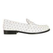 Studded Classic Loafer Tory Burch , Gray , Dames