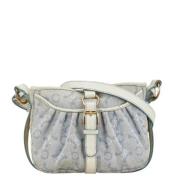 Pre-owned Canvas celine-bags Celine Vintage , White , Dames