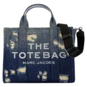 Cotton handbags Marc Jacobs , Blue , Dames