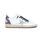 Eggnog Cabernet Ballstar Sneakers Golden Goose , White , Dames