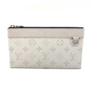 Pre-owned Canvas wallets Louis Vuitton Vintage , White , Dames