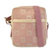 Pre-owned Canvas shoulder-bags Salvatore Ferragamo Pre-owned , Pink , ...